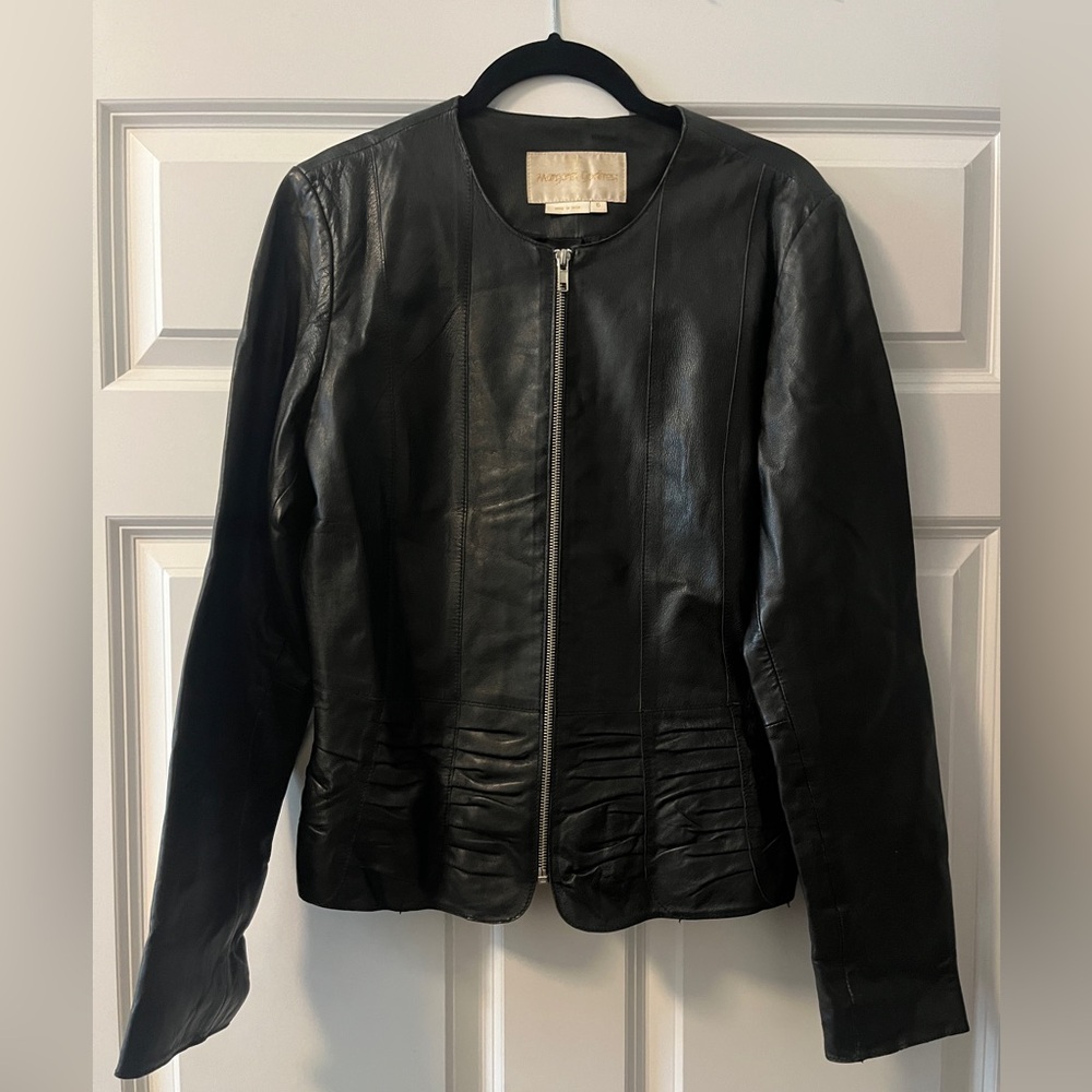 Vintage Black Leather Jacket